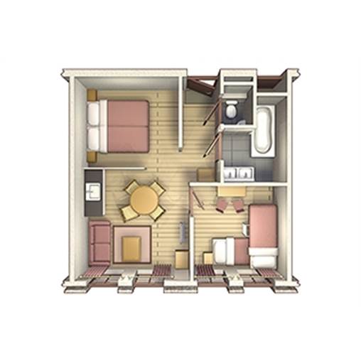 Landhuys appartement 4-persoons LA4 in Bosrijk